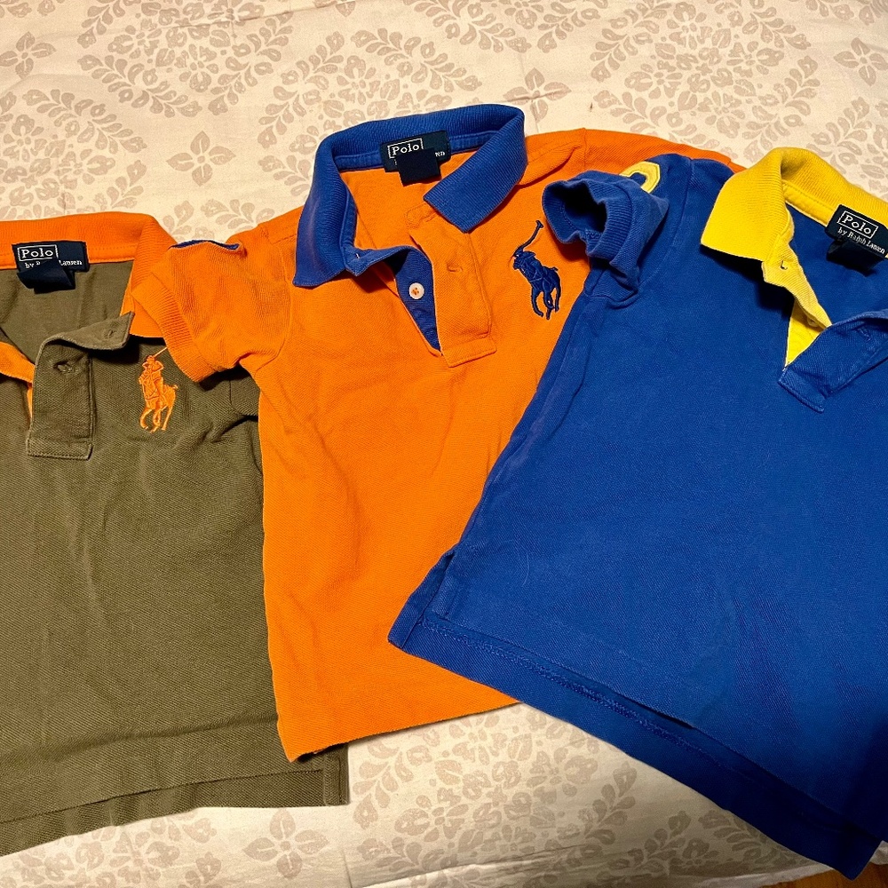 Set of 3 polo by Ralph Lauren polo shirts size 12 months